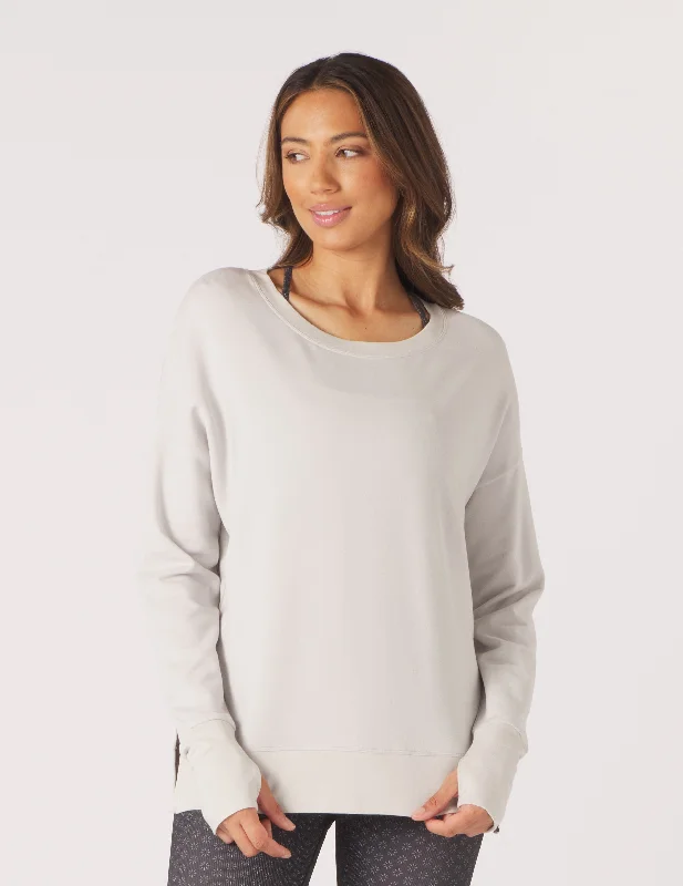 Lounge Long Sleeve: Ash Grey