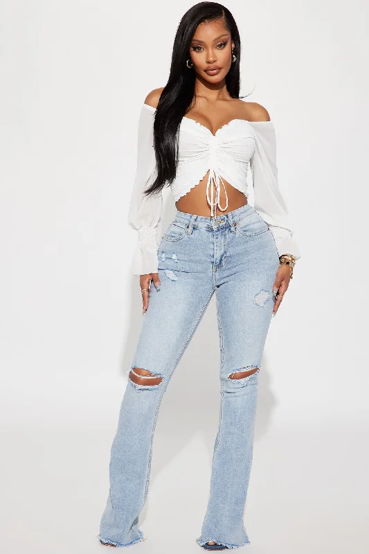 Love Me Better Top - White