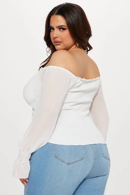 Love Me Better Top - White