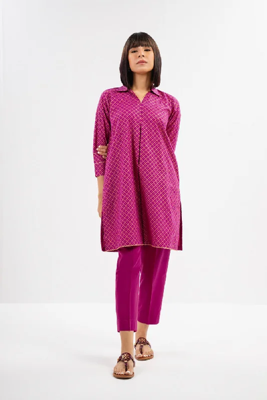 Printed Cambric Kurti