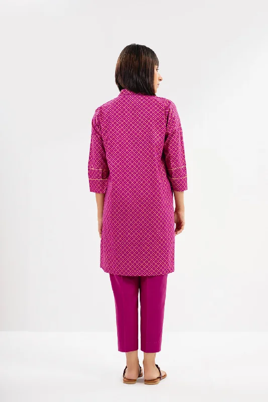 Printed Cambric Kurti