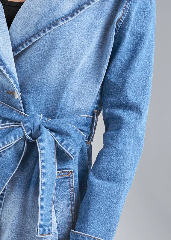 Denim trench - Light Wash